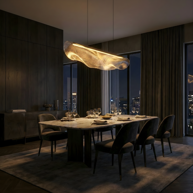 Suspension Estelaris vue détail | Luxarmonie
