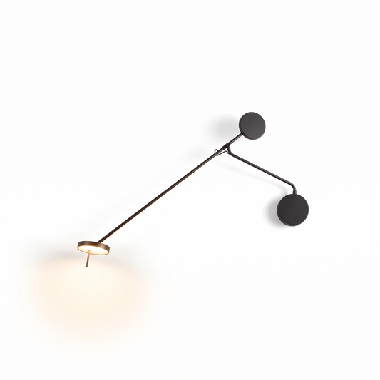 Applique Murale Noire en Métal pour Chambre et Bureau – Oréclaire - Lumière