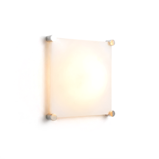 White Acrylic Wall Light for Bedroom – Belisara - Lumière