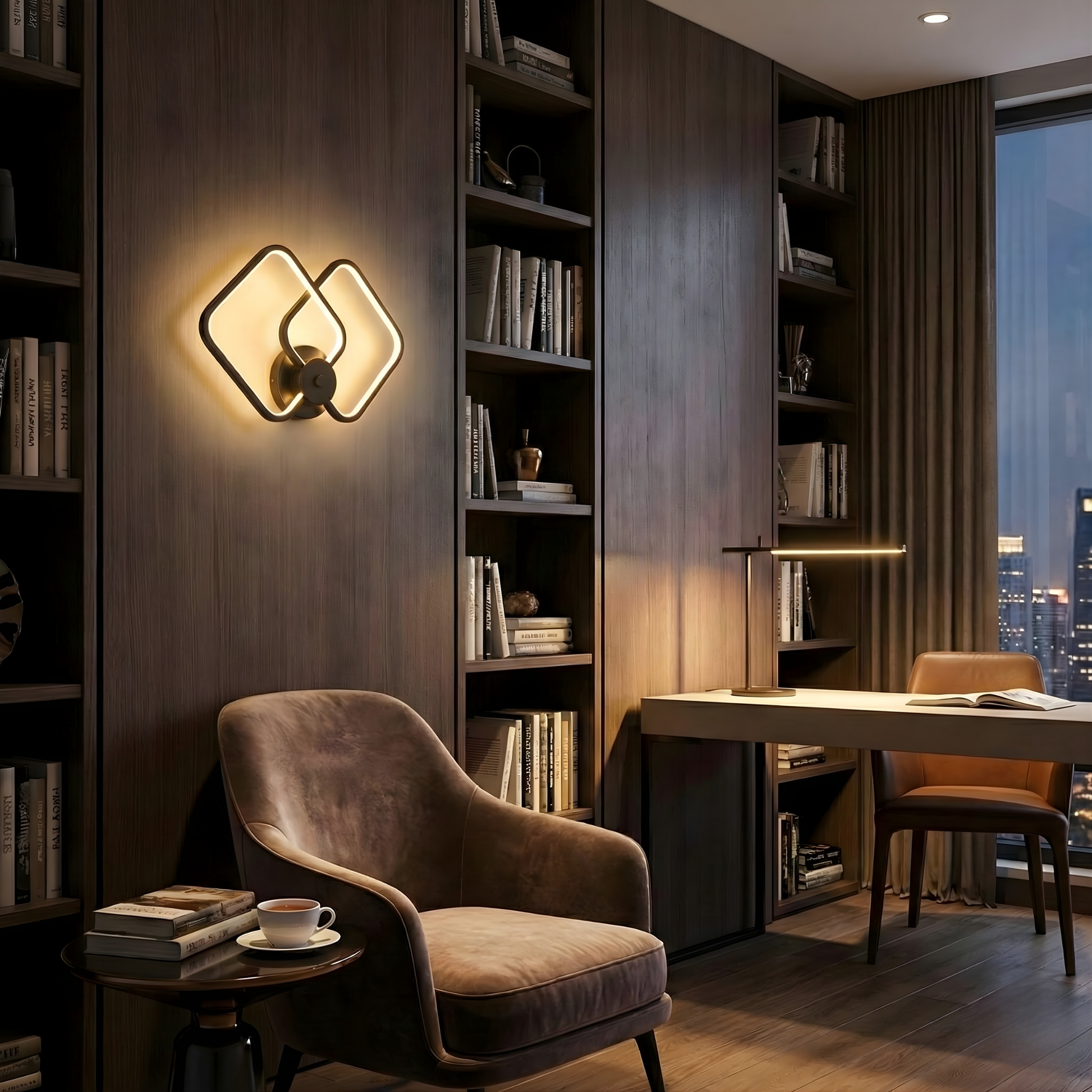 Applique murale Square vue détail | Luxarmonie