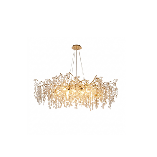 Moderne Kristal Kroonluchter voor Eetkamer – Crystalline - Lumière