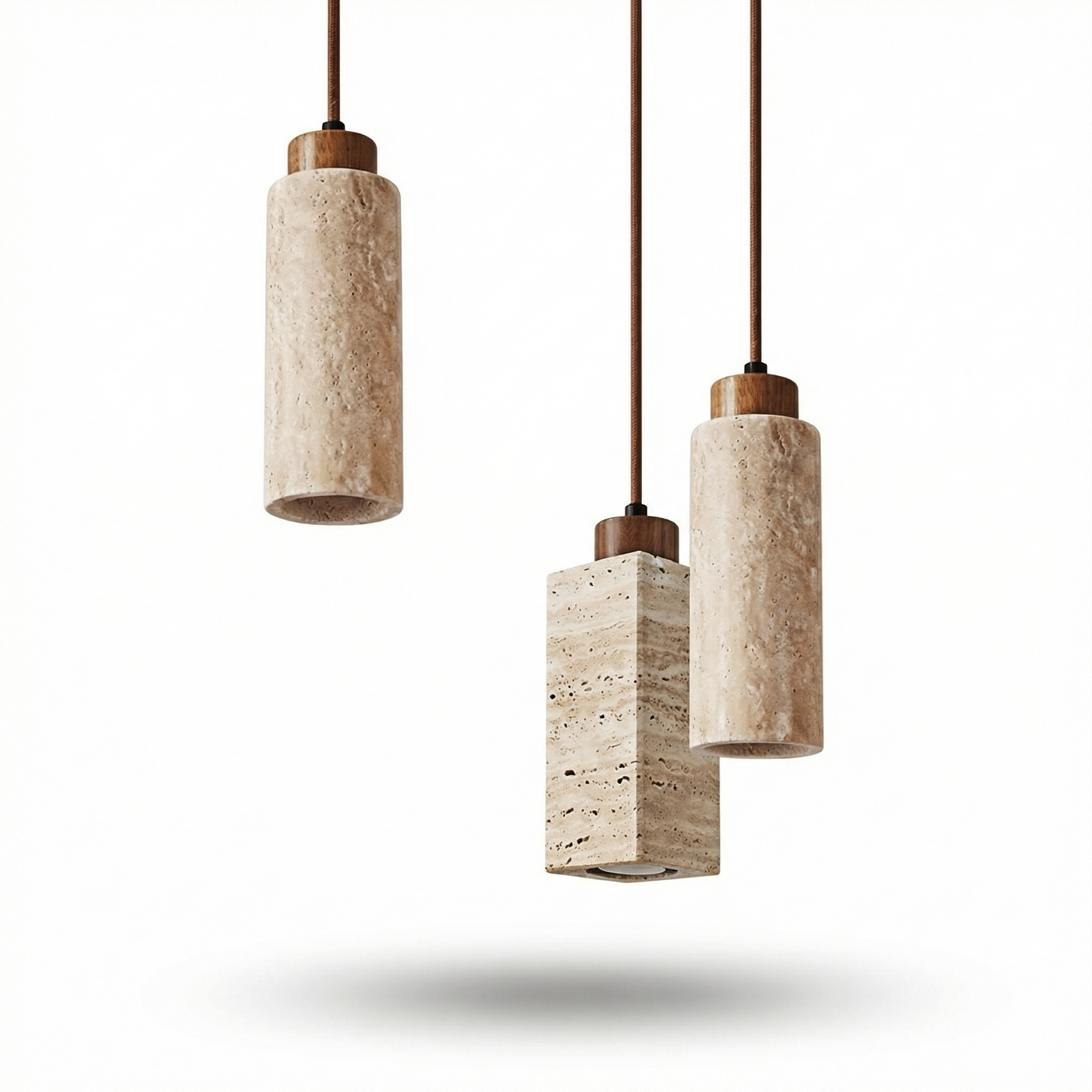 Modern Pendant Lamp Natural Lampshade for Chic Interiors – Lacti