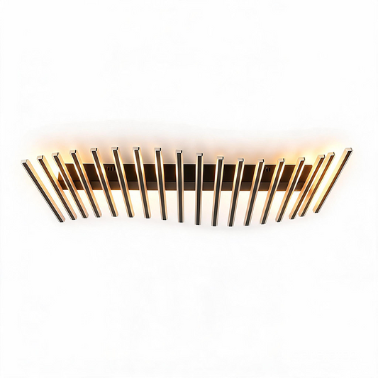 IJzeren LED Semi-Flush Kroonluchter Hedendaags Design – Equinox - Lumière