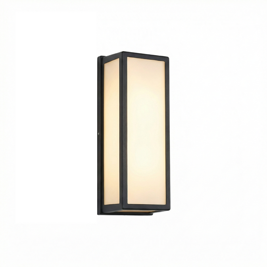 Elegante vaste gevelwandlamp rechthoekige vorm – Orelia - Lumière