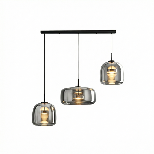 Minimalistische Nordic Glazen Hanglamp voor Woonkamers en Slaapkamers – Vetroéclat - Lumière