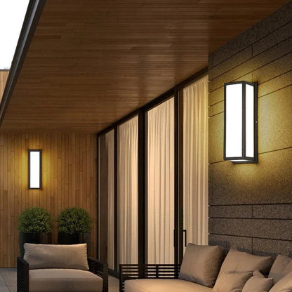 Vaste Gevelwandlamp Elegant Rechthoekig Design – Orelia