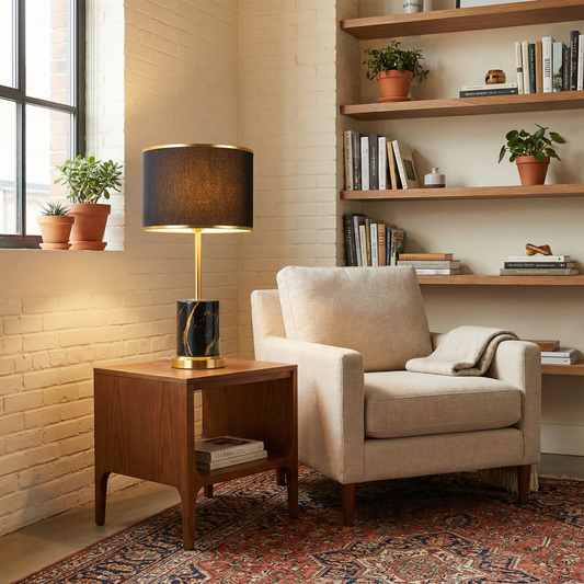 Lampe à poser Yliane vue ambiance | Luxarmonie