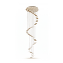 High-end ceiling light, dynamic and elegant style – Fluxe