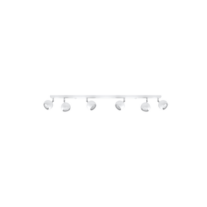 Plafonnier spots blancs orientables moderne – Modèle Orfevia