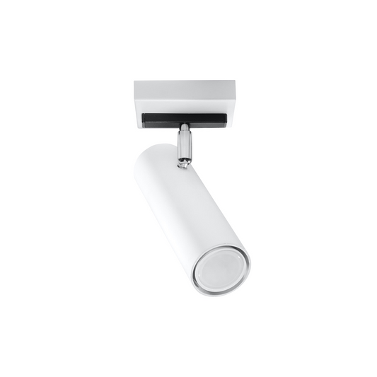 Moderne witte draaibare plafondlamp voor woonkamer – AURELIOX