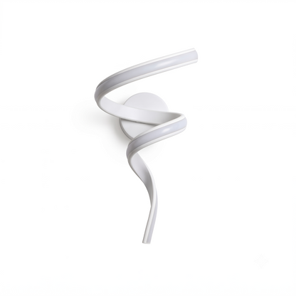 Wandleuchte mit Wirbel-Design Diffuses Licht – Spirale