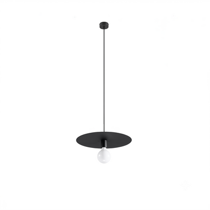 Design-Hängeleuchte aus schwarzem Stahl für das Wohnzimmer – Neravon