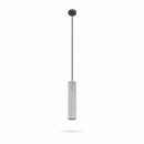 Suspension béton tube gris industriel – Modèle Caldris