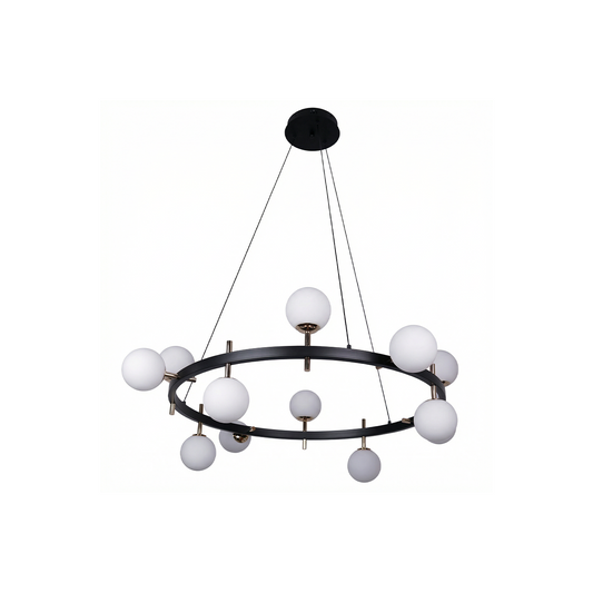 Moderne Hanglamp Gesculpteerd Glas Elegant Design Licht 3000K – Ophéa