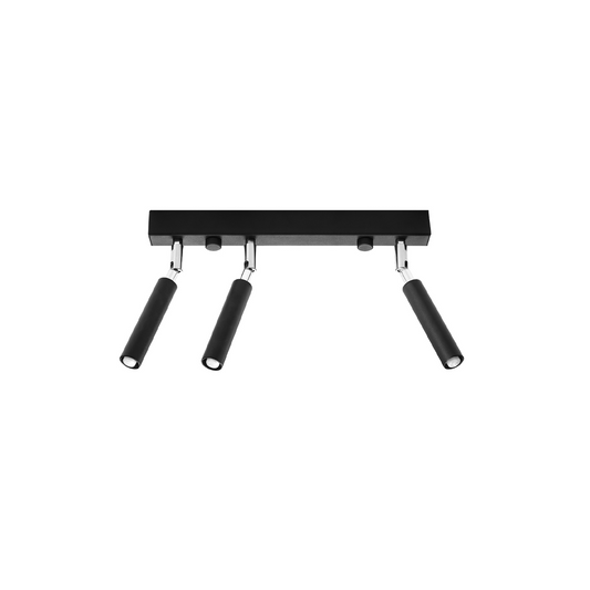 Modern black adjustable ceiling light – Neralis