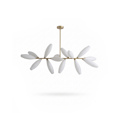 Scandinavische design LED glazen hanglamp voor de eetkamer – Estelara