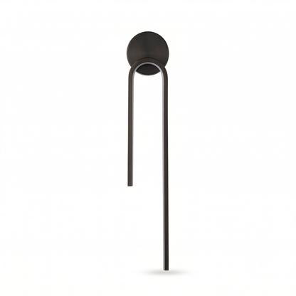 Moderne LED-Wandleuchte aus Metall, nach unten gerichtet – Saline