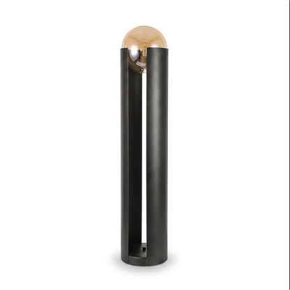 Lampadaire Postmoderne Métal Verre LED – Elara
