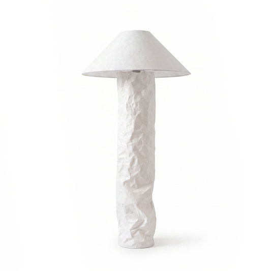 Stehlampe aus Eisen und Stoff für Wohnzimmer – Armonéo