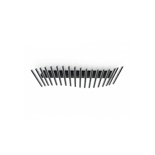 Iron LED Semi-Flush Chandelier Modern Design – Equinox