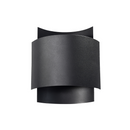 Schwarze Wandleuchte im Industriedesign – Vespera
