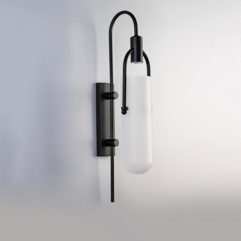 Moderne wandapplique in goud en zwart – Estanor