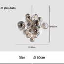 Kristall-Hängeleuchte Mundgeblasenes Glas & Edles Ambiente – Vela