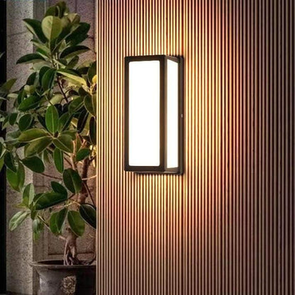 Vaste Gevelwandlamp Elegant Rechthoekig Design – Orelia