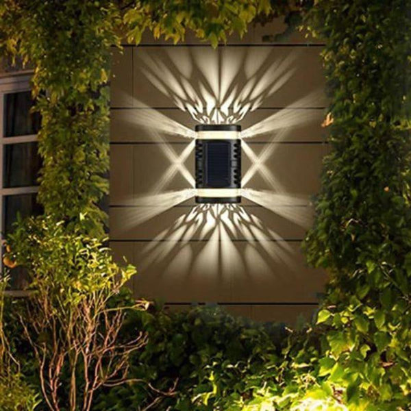 Applique Extérieure en Aluminium Noir pour Terrasse – Noctarion