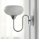 Minimalistische glazen wandlamp – Eléganza