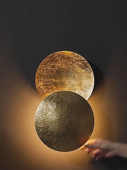 Elegante Wandlamp Eclipse Vorm Visueel Comfort – Moon