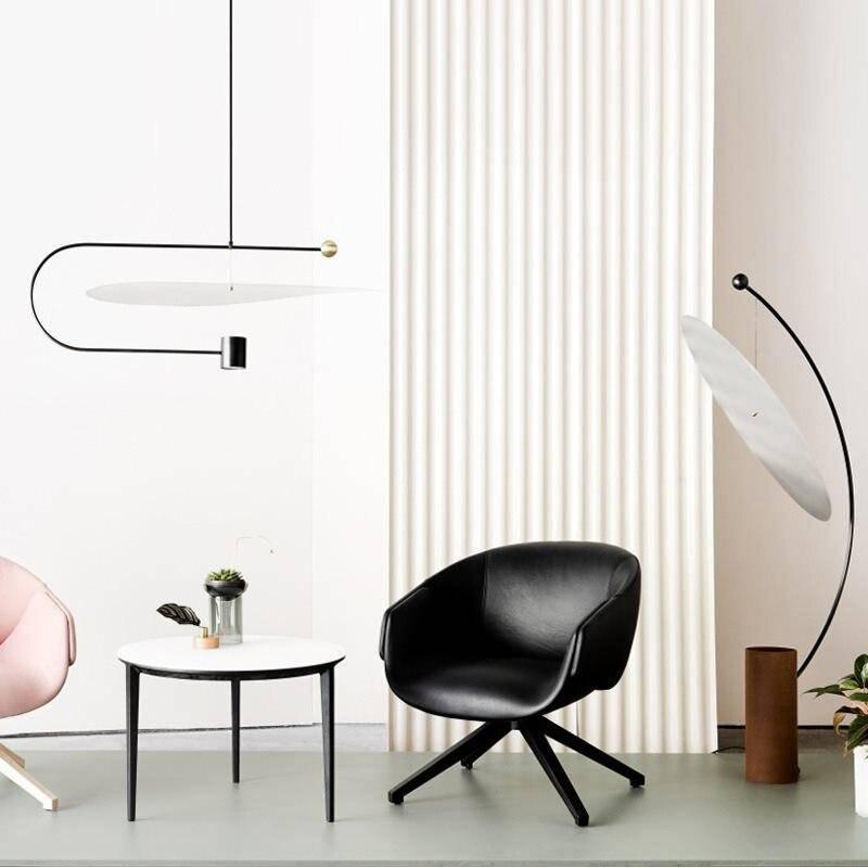 Lampadaire Scandinave Vitrail LED Design Épuré – Soléia