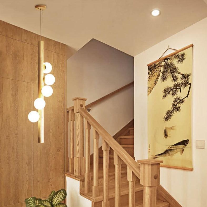 Drijfhouten Hanglamp voor Warm Interieur – Driftella