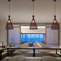 Suspension Bambou Conique Intérieure – Zenobo