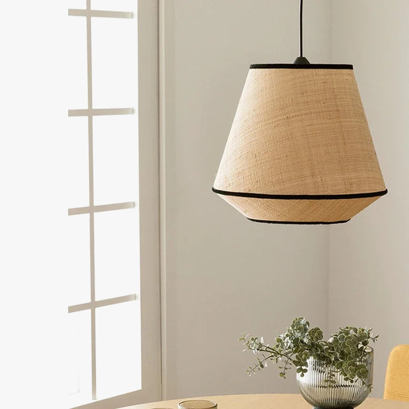 Beige & Bruin Zen Hanglamp – Aruna